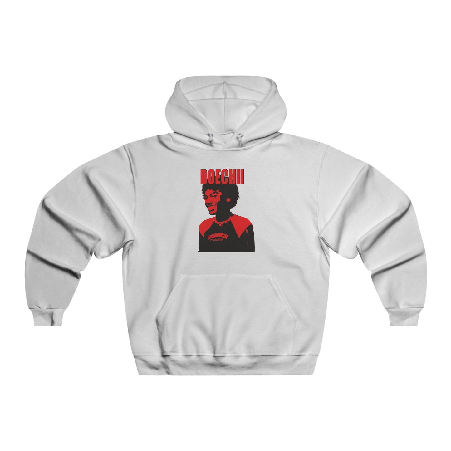 Art Portrait Men's NUBLEND® Hooded Sweatshirt - snazzymerch