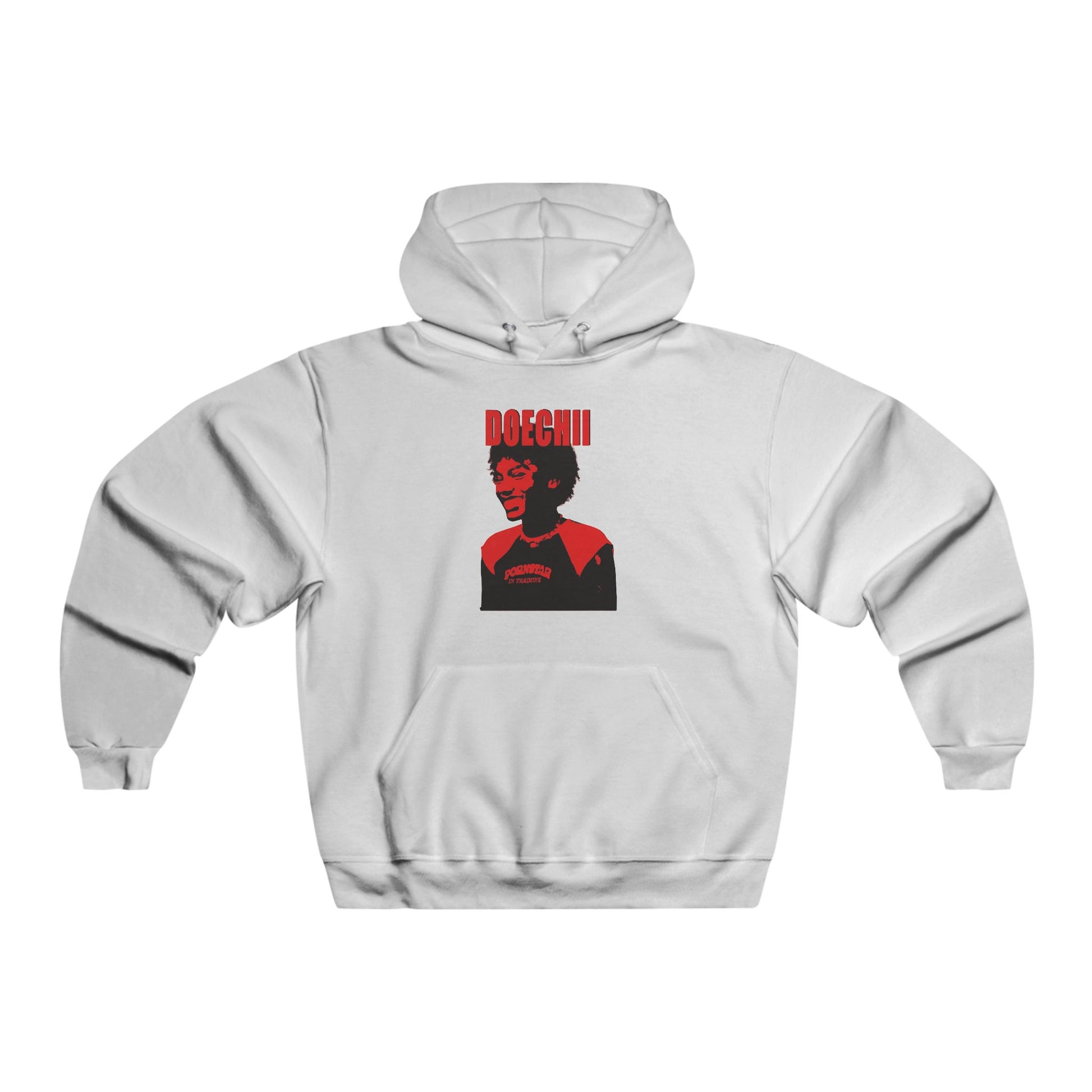 Art Portrait Men's NUBLEND® Hooded Sweatshirt - snazzymerch