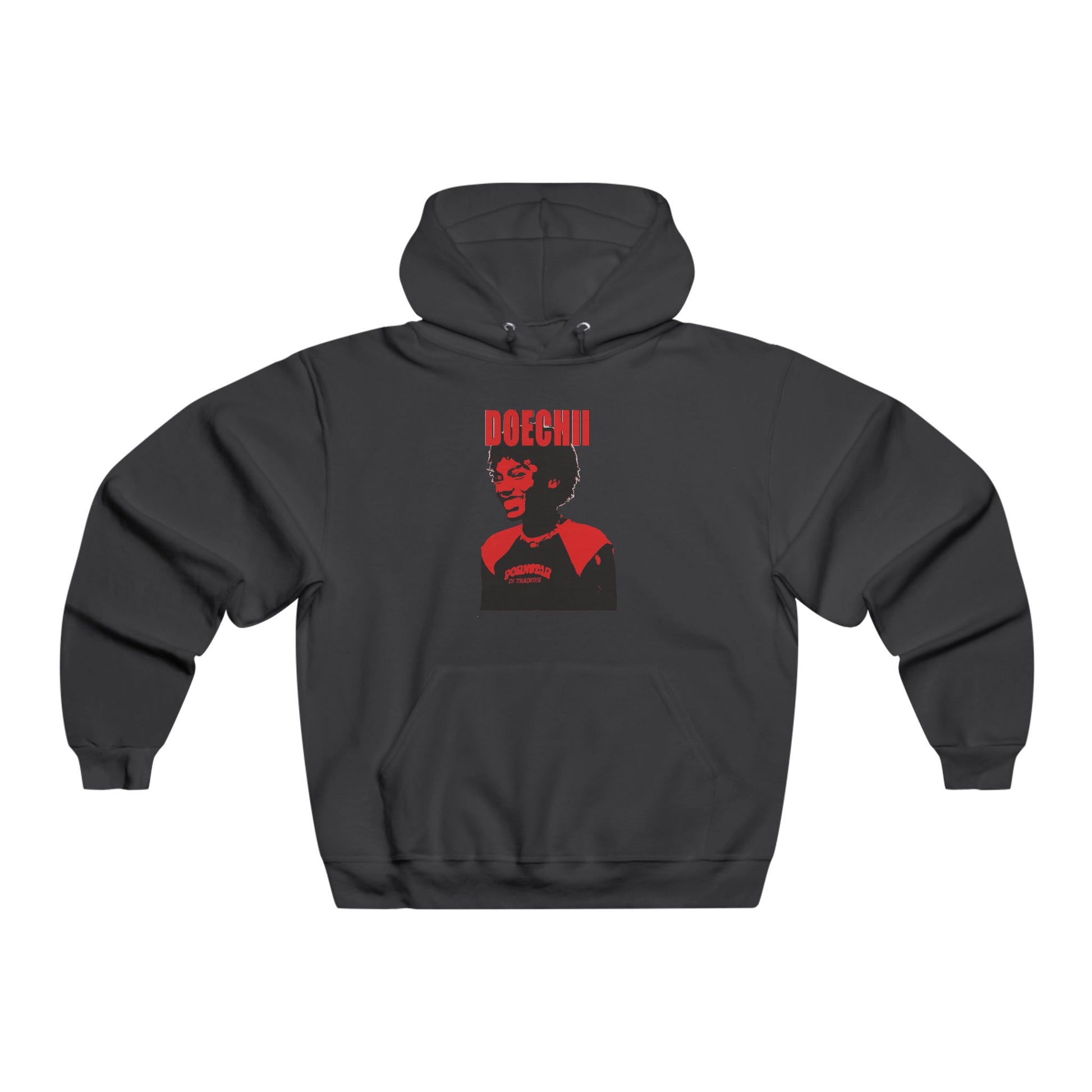 Art Portrait Men's NUBLEND® Hooded Sweatshirt - snazzymerch
