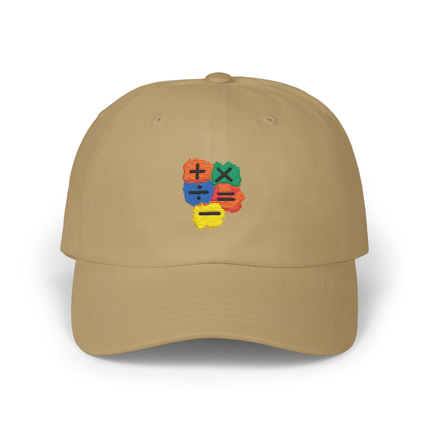 Orange Equals Symbol Classic Dad Cap Printify