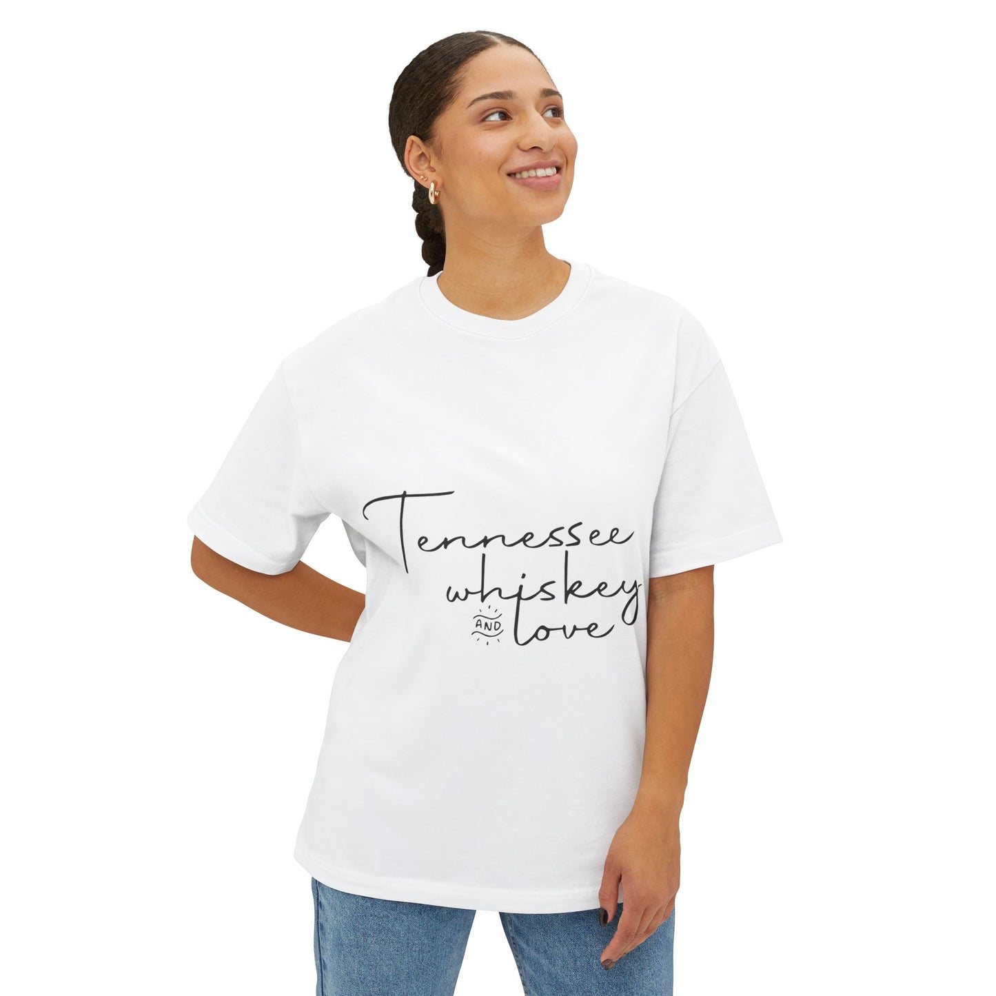 Sparse Minimal Quote Unisex Oversized Boxy Tee - snazzymerch