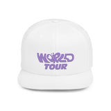 World Tour Bubble Letter- Flat Bill Snapback Printify