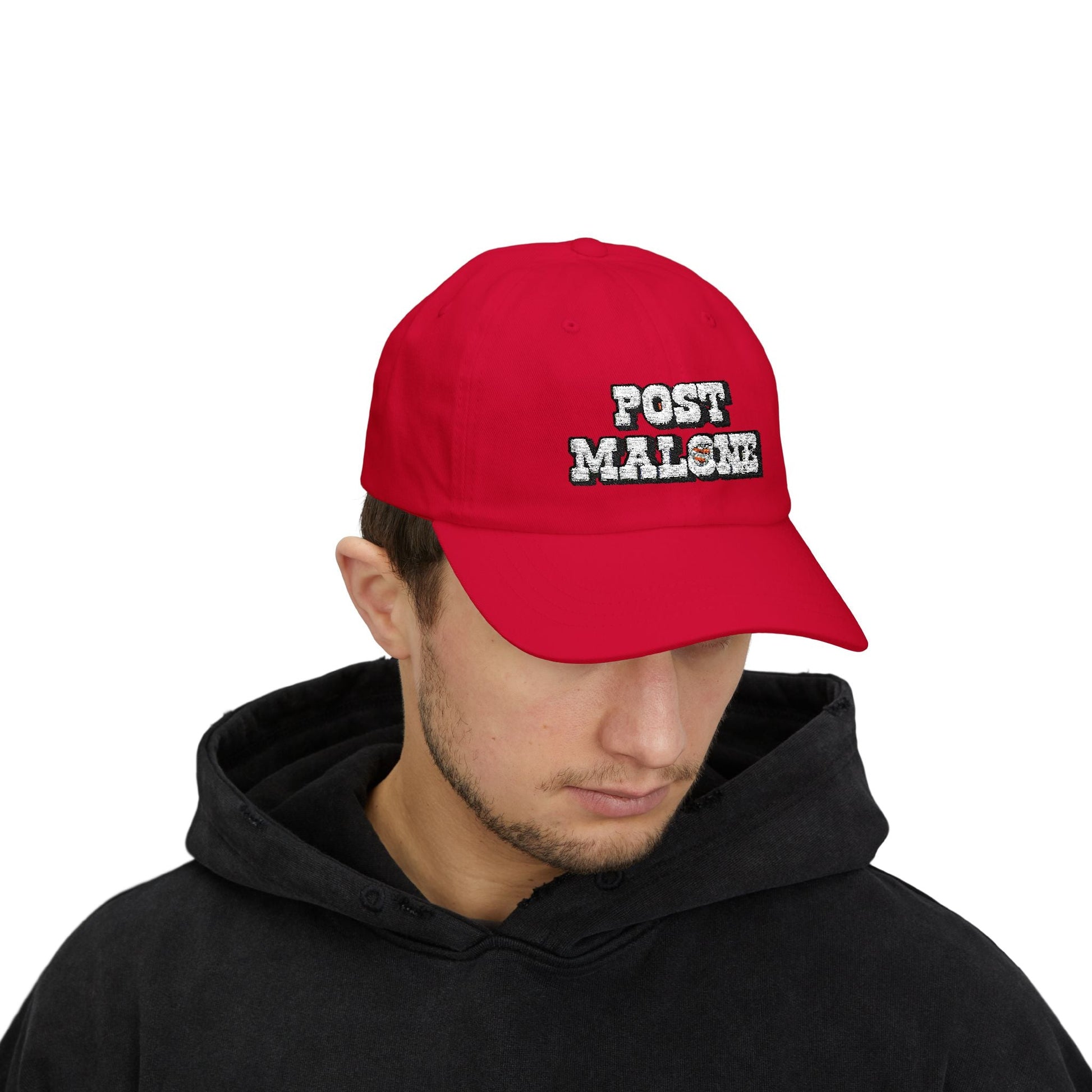 Classic Dad Cap – Post Melone Bold Design Printify