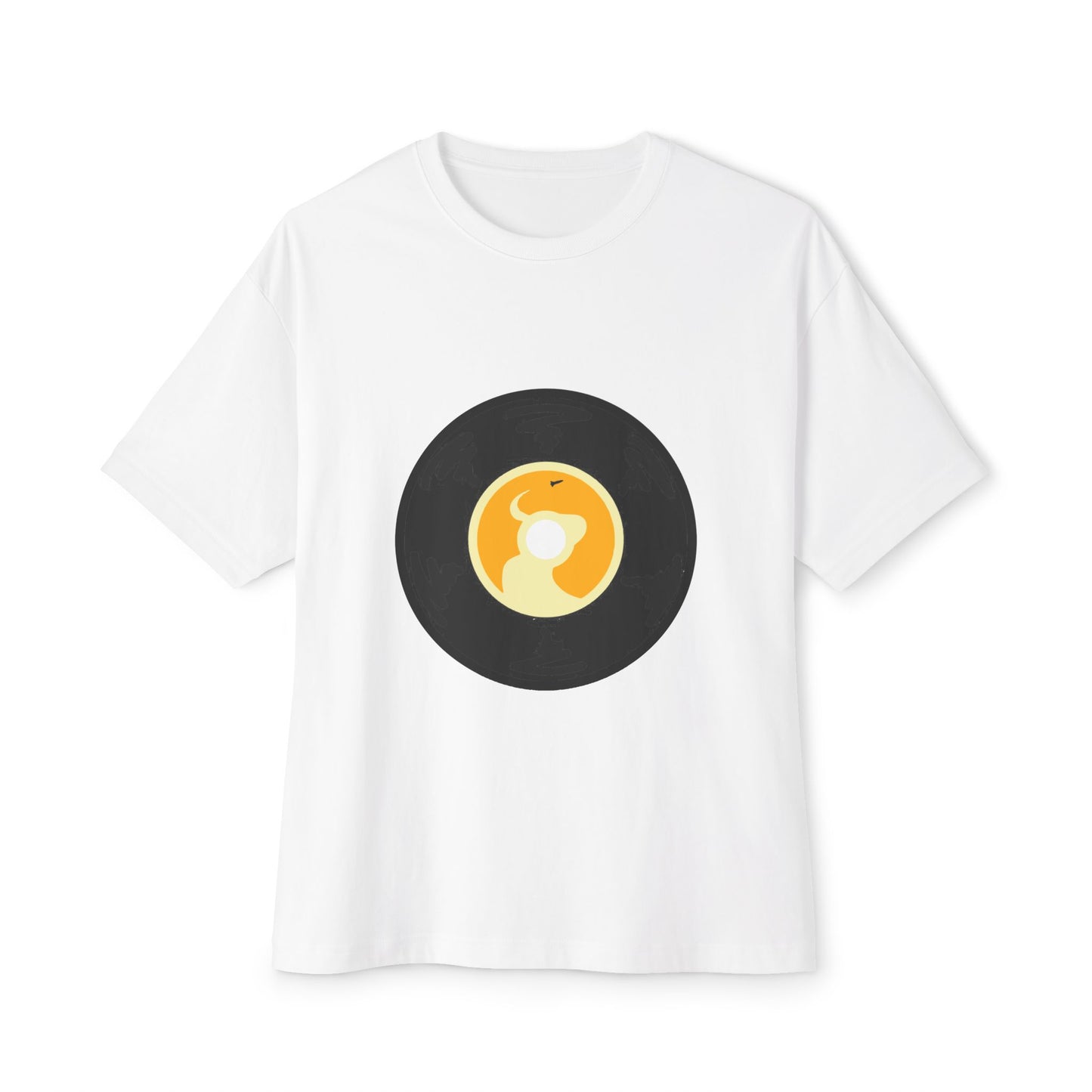 Crypto Rodeo Round Unisex Oversized Boxy Tee Printify