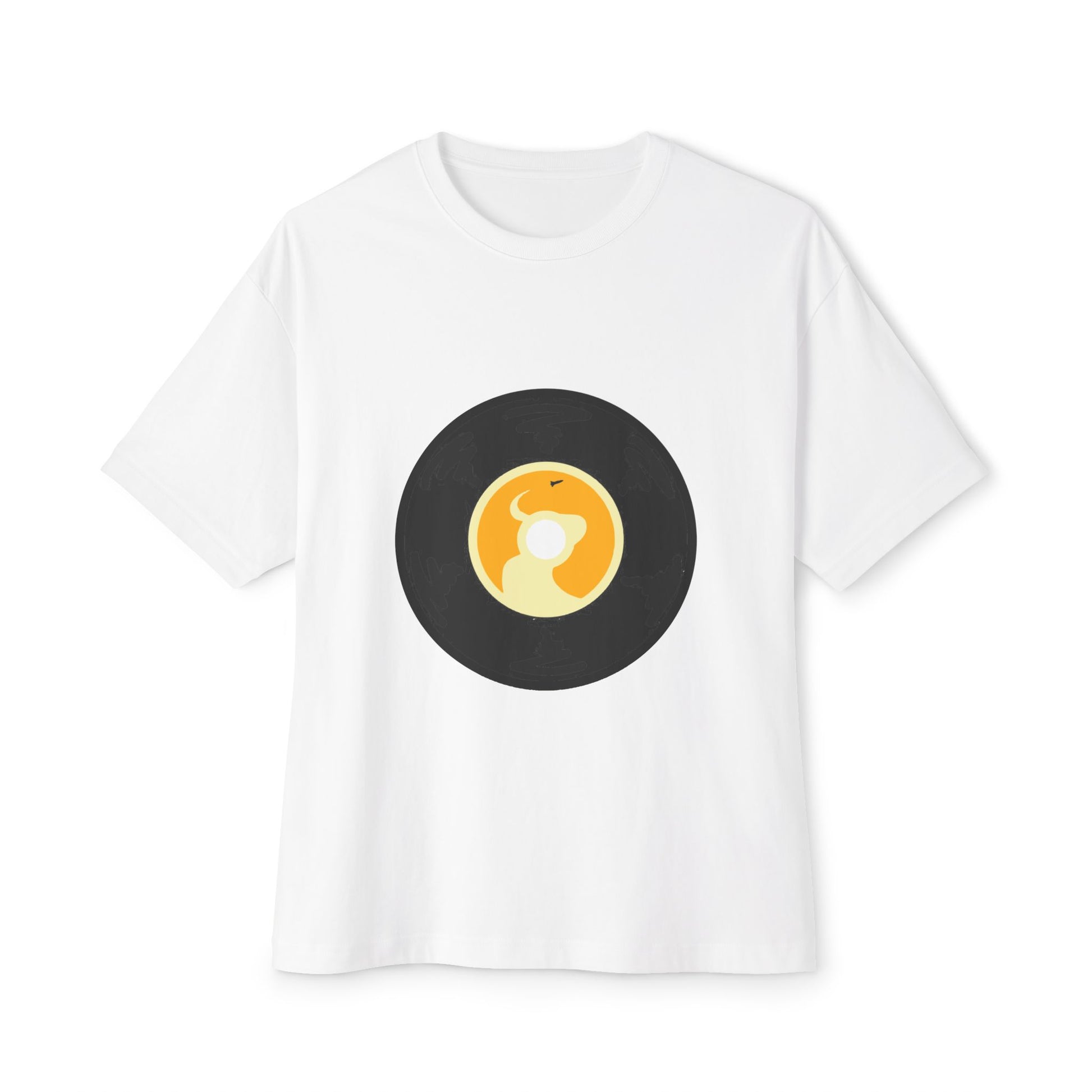 Crypto Rodeo Round Unisex Oversized Boxy Tee Printify