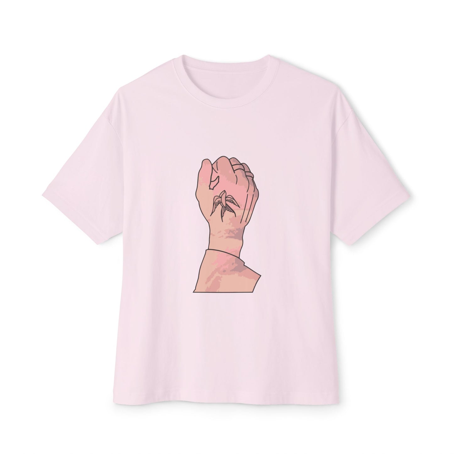 Ink in Motion Unisex Oversized Boxy Tee Printify