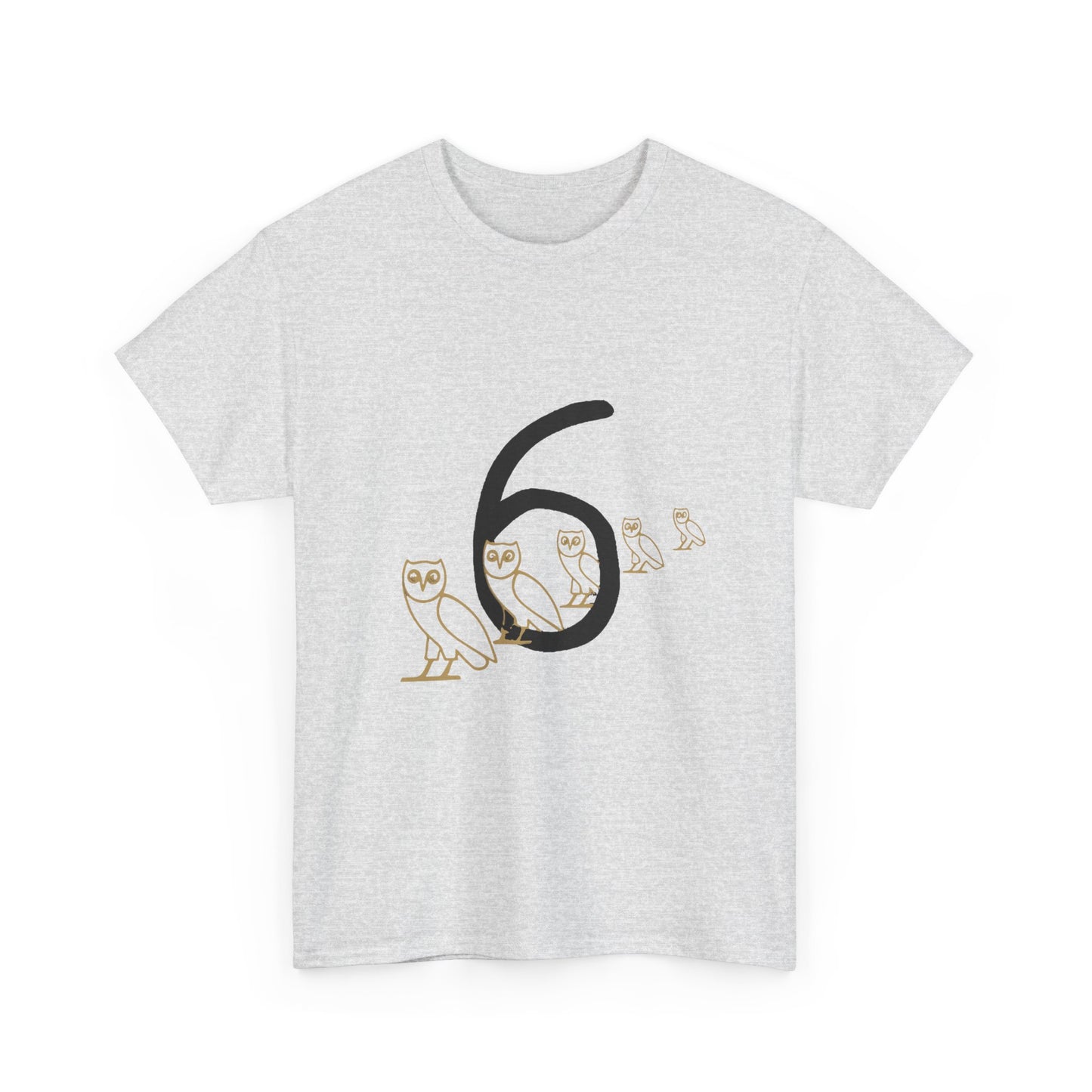 OVO Owl Evolution Heavy Cotton Tee Printify