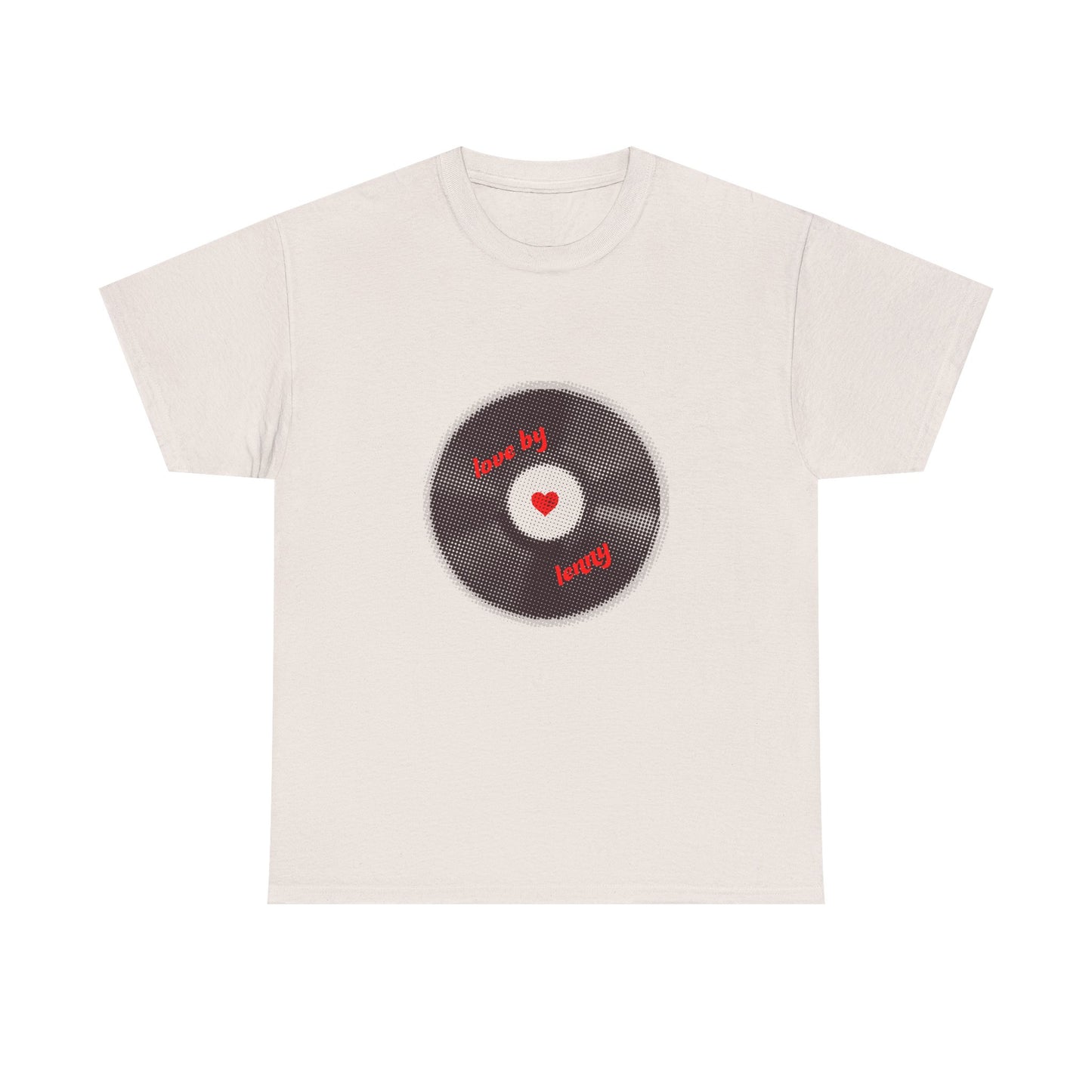 Vinyl Love Spin Unisex Heavy cotton tee Printify