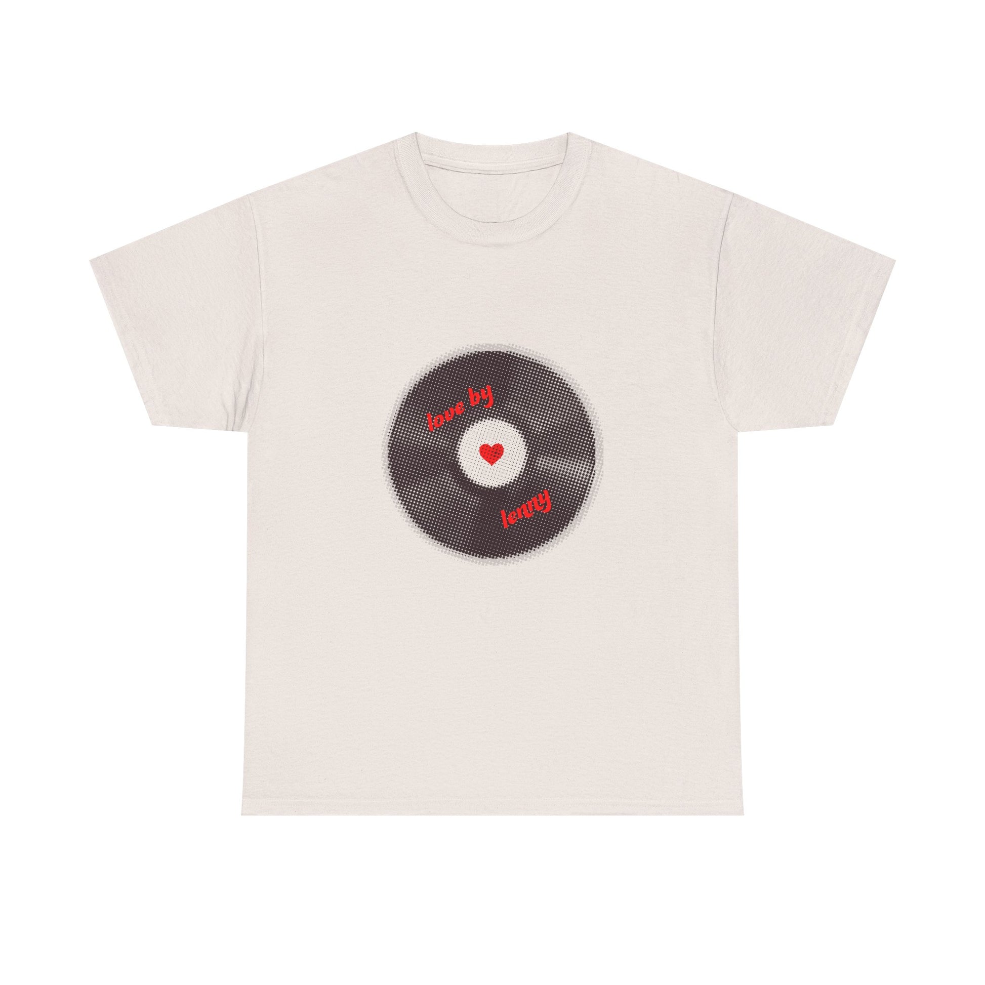 Vinyl Love Spin Unisex Heavy cotton tee Printify