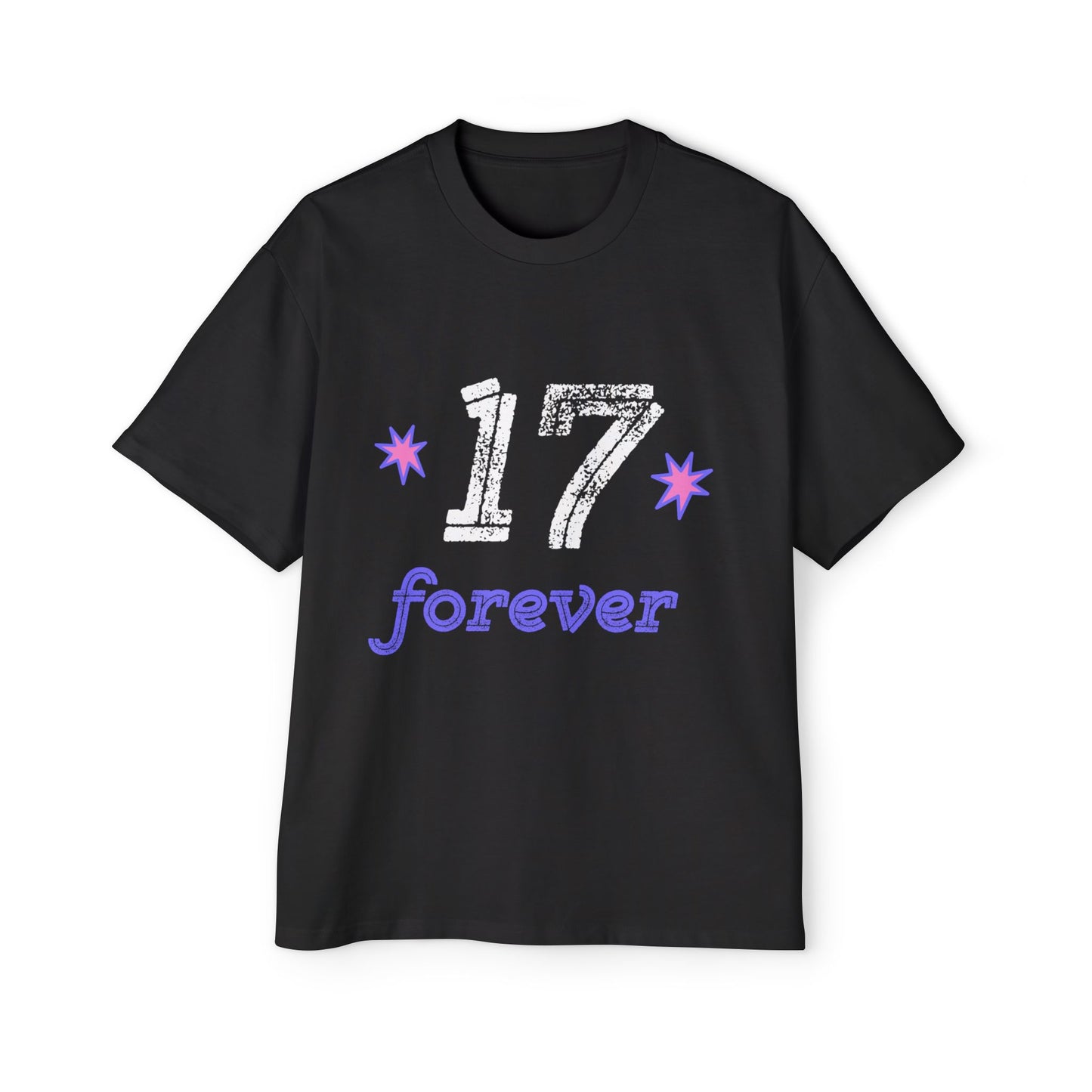17 Forever Men's Heavy Oversized Tee - snazzymerch