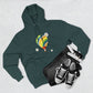 Dream Balloon GraphicThree-Panel Fleece Hoodie - snazzymerch