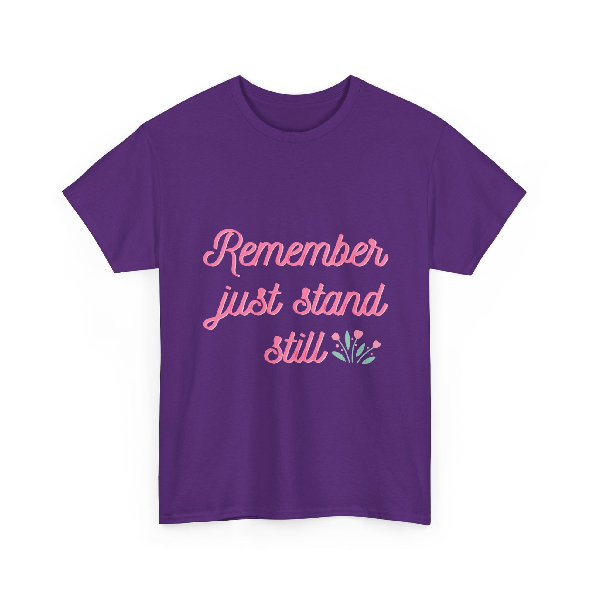 Remember Just Unisex Heavy Cotton Tee - snazzymerch