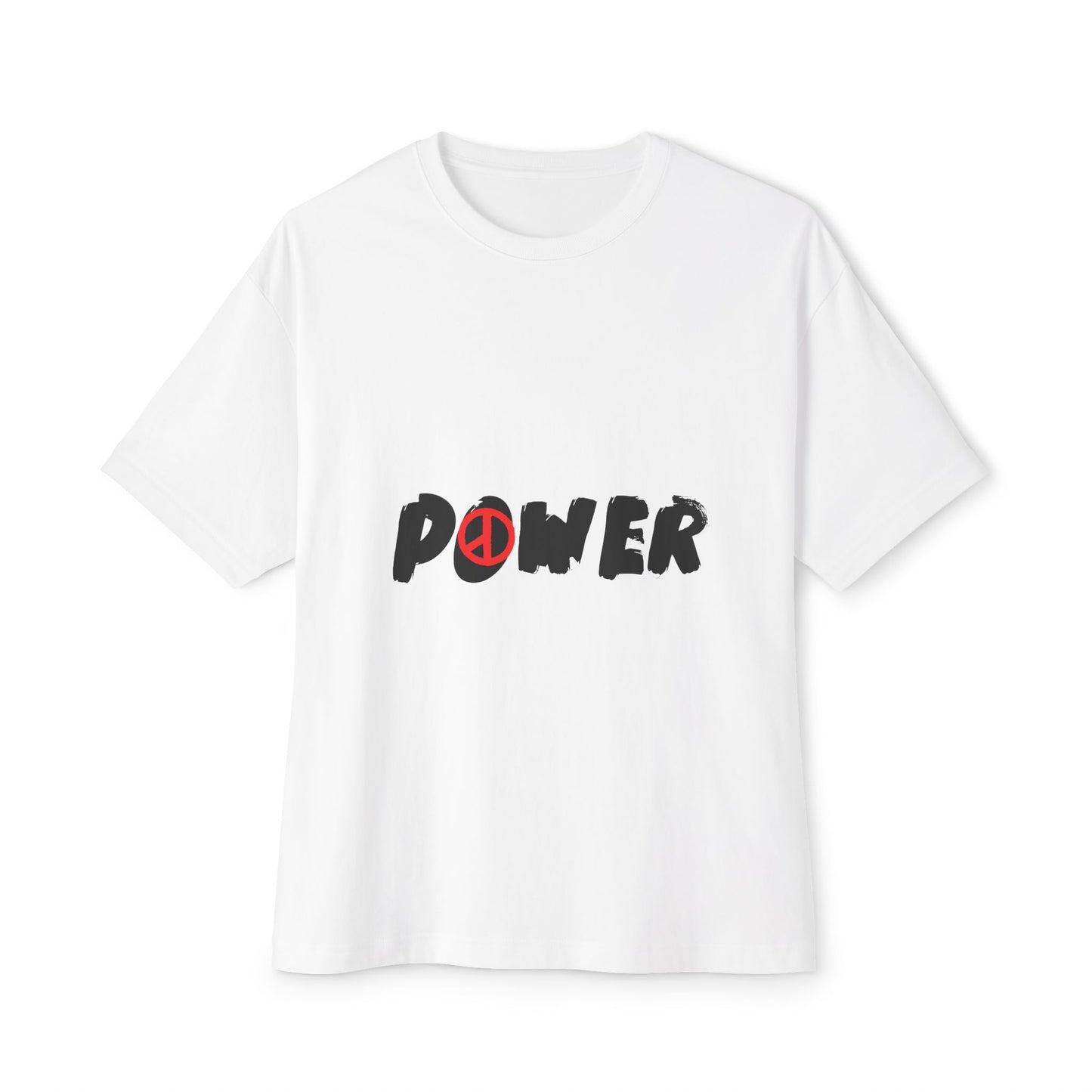 Peace Vibes Streetwear Unisex Oversized Boxy Tee - snazzymerch