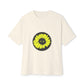Bloom Aura Unisex Oversized Boxy Tee - snazzymerch