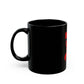 Art Portrait Black Mug (11oz, 15oz) - snazzymerch