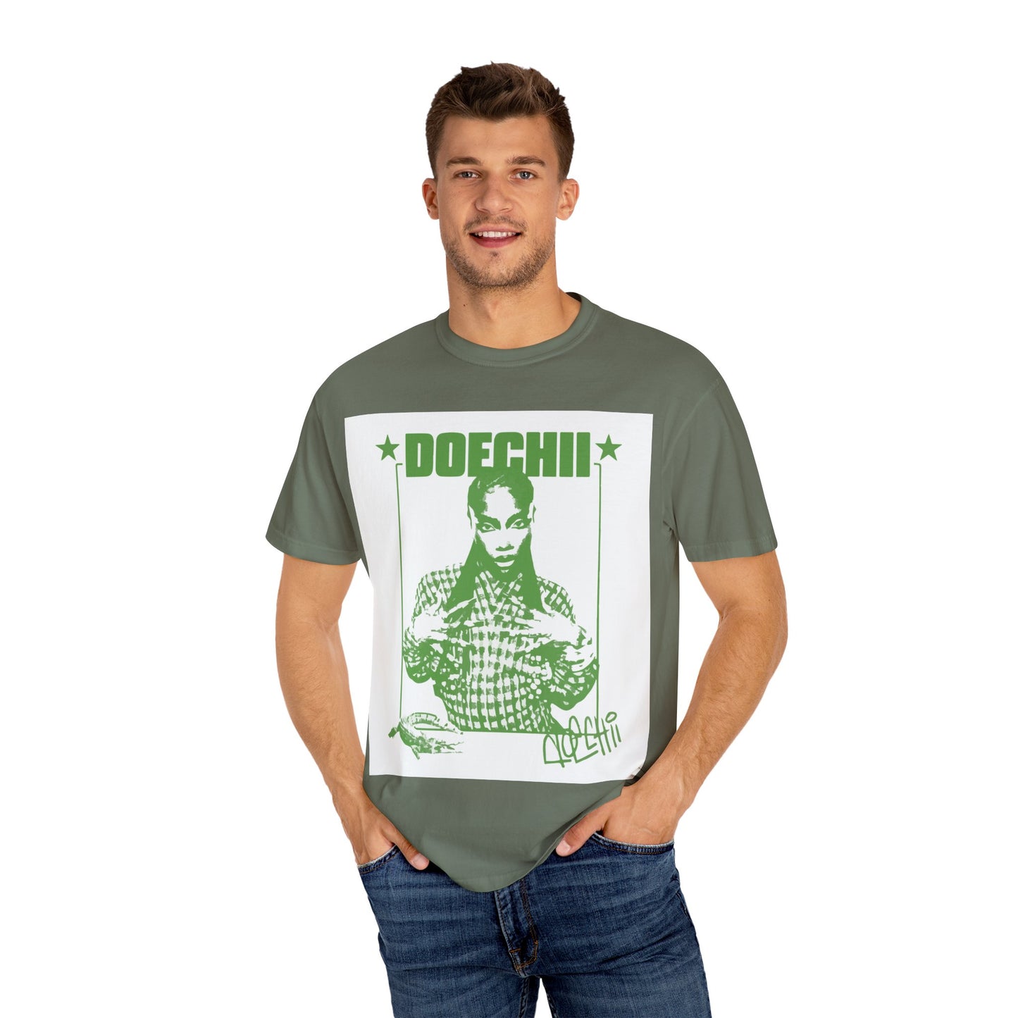 Star Frame Unisex Garment-Dyed T-shirt - snazzymerch