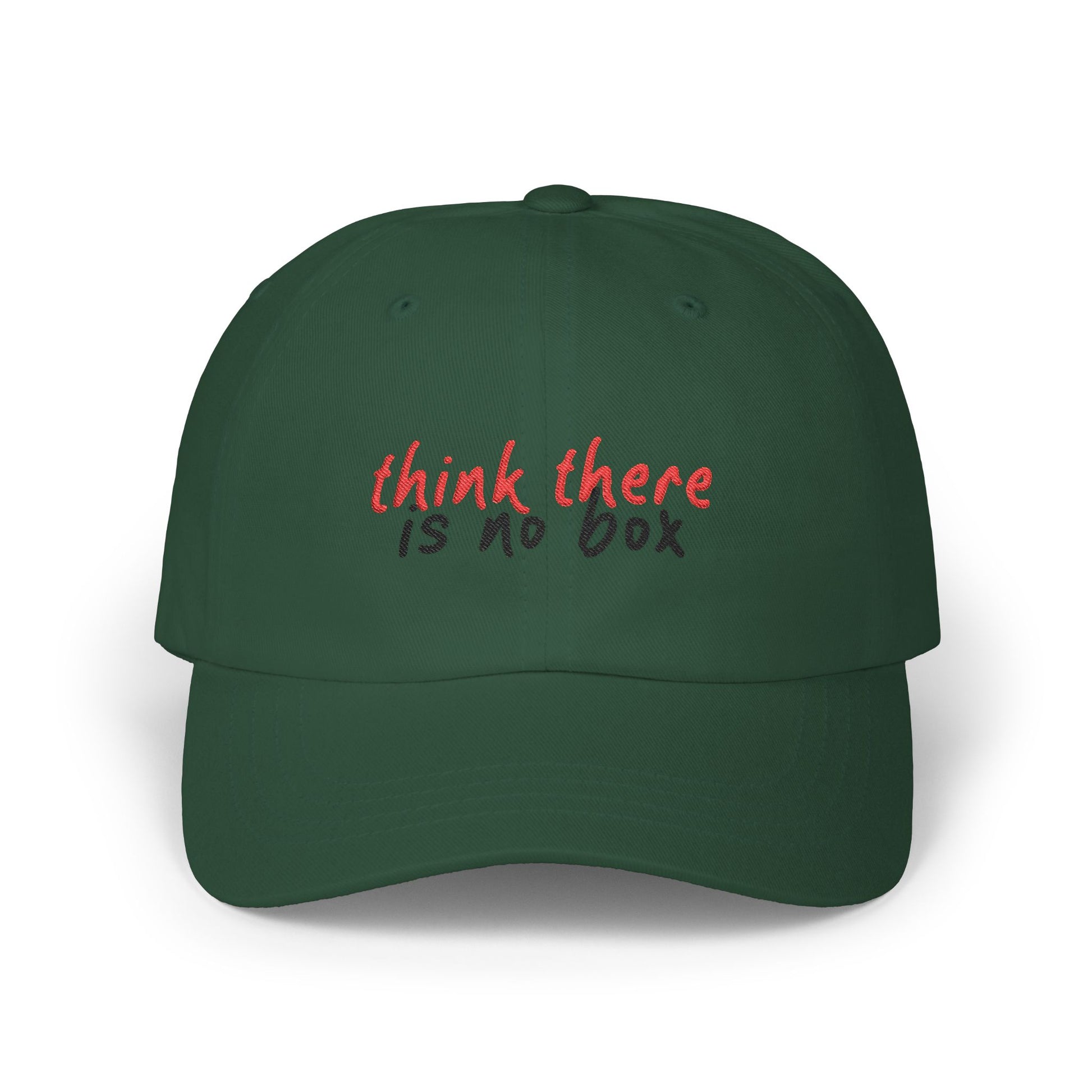 Think There Handwritten Classic Dad Cap - snazzymerch