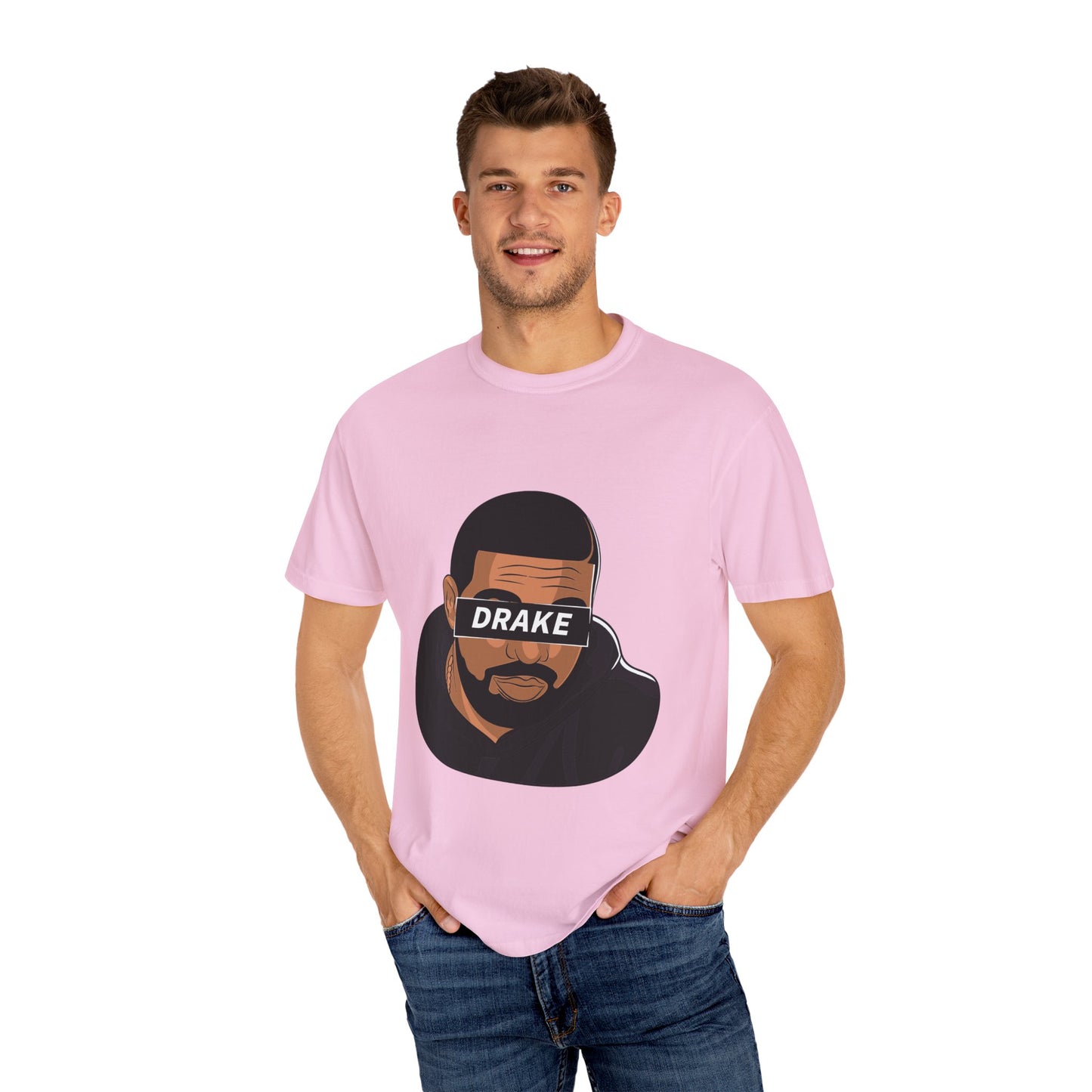 DRA-KE Vision Block Dyed Tshirt Printify