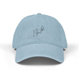 Rainbow Hat Illustration Denim Hat (Embroidery) - snazzymerch