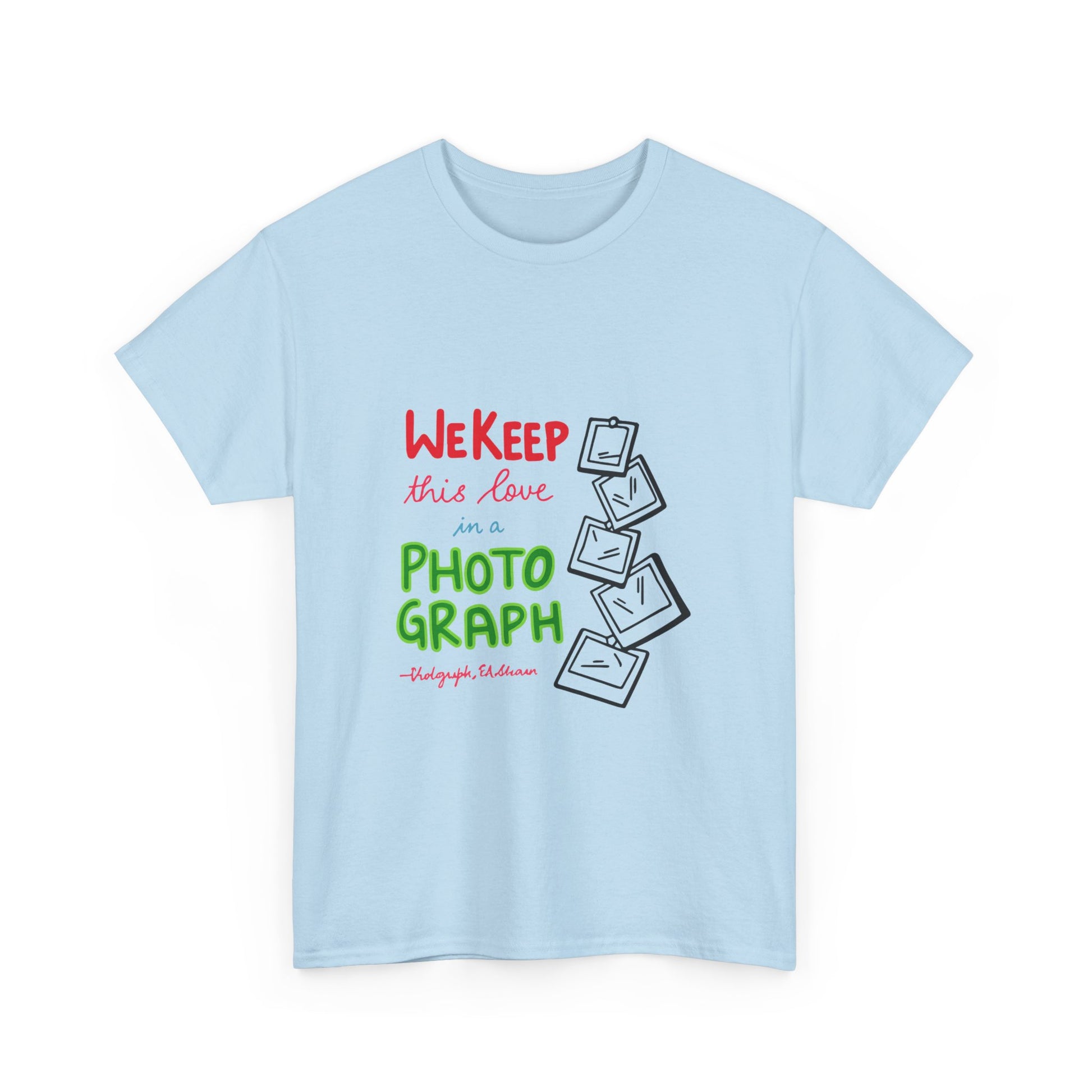 White Paw Print Unisex Heavy Cotton Tee Printify