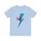 Bolt & Beats Fusion Unisex short sleeve Tee Printify