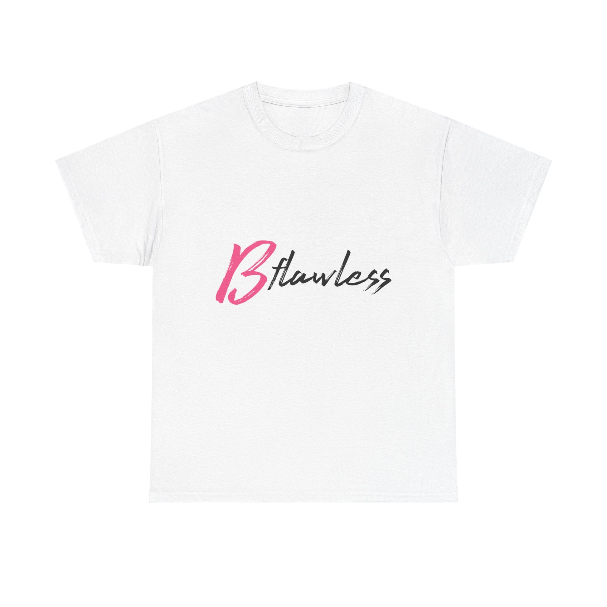 Bold Script “Be Flawless” Unisex Heavy Cotton Tee - snazzymerch