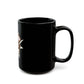Geometric Lettering Black Mug (11oz, 15oz) - snazzymerch