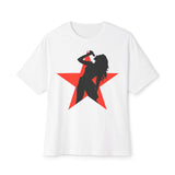 Singing Star Unisex Oversized Boxy Tee - snazzymerch