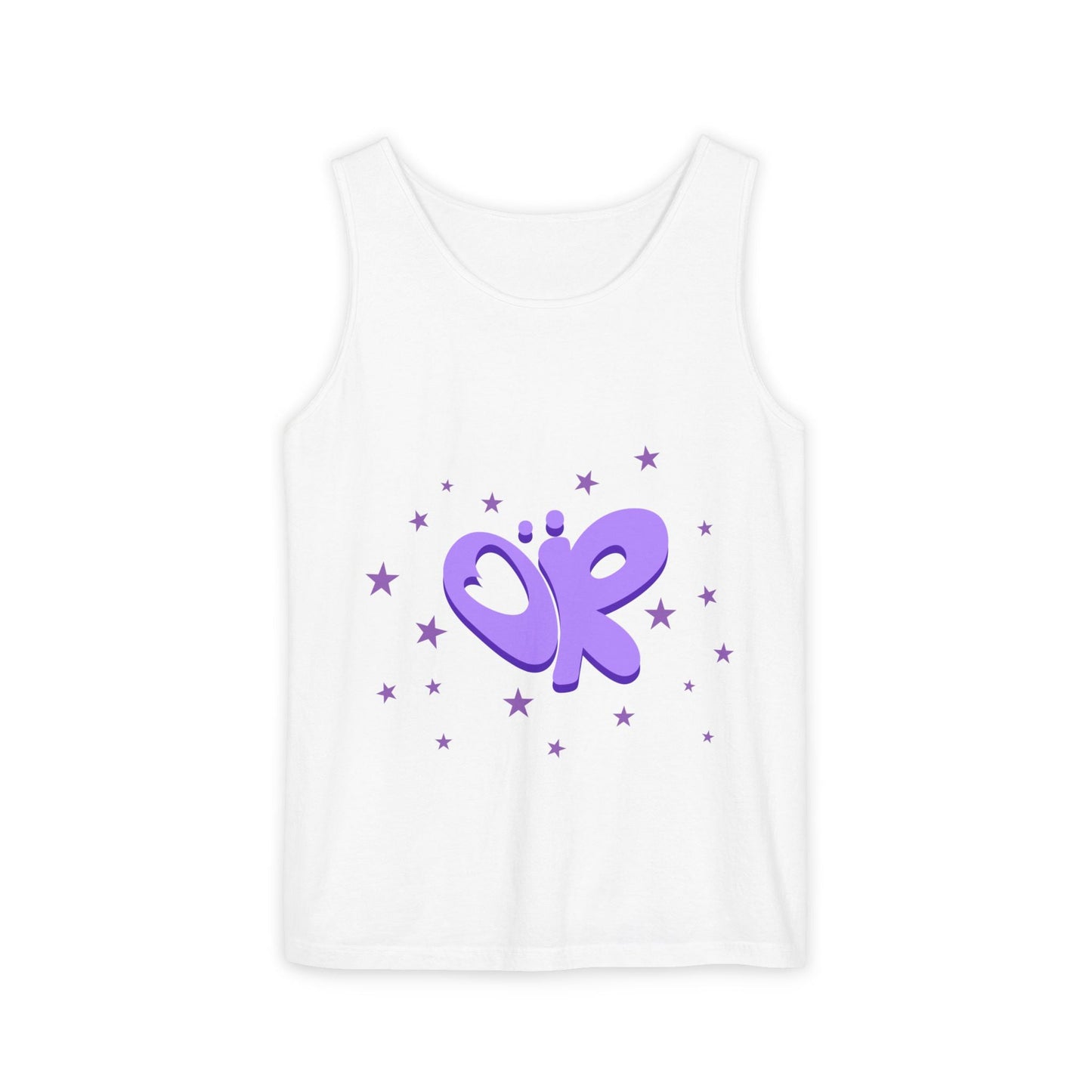 OR Graffiti Starburst-Dyed Tank Top Printify