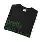 Green Text Statement Unisex Garment-Dyed T-shirt - snazzymerch
