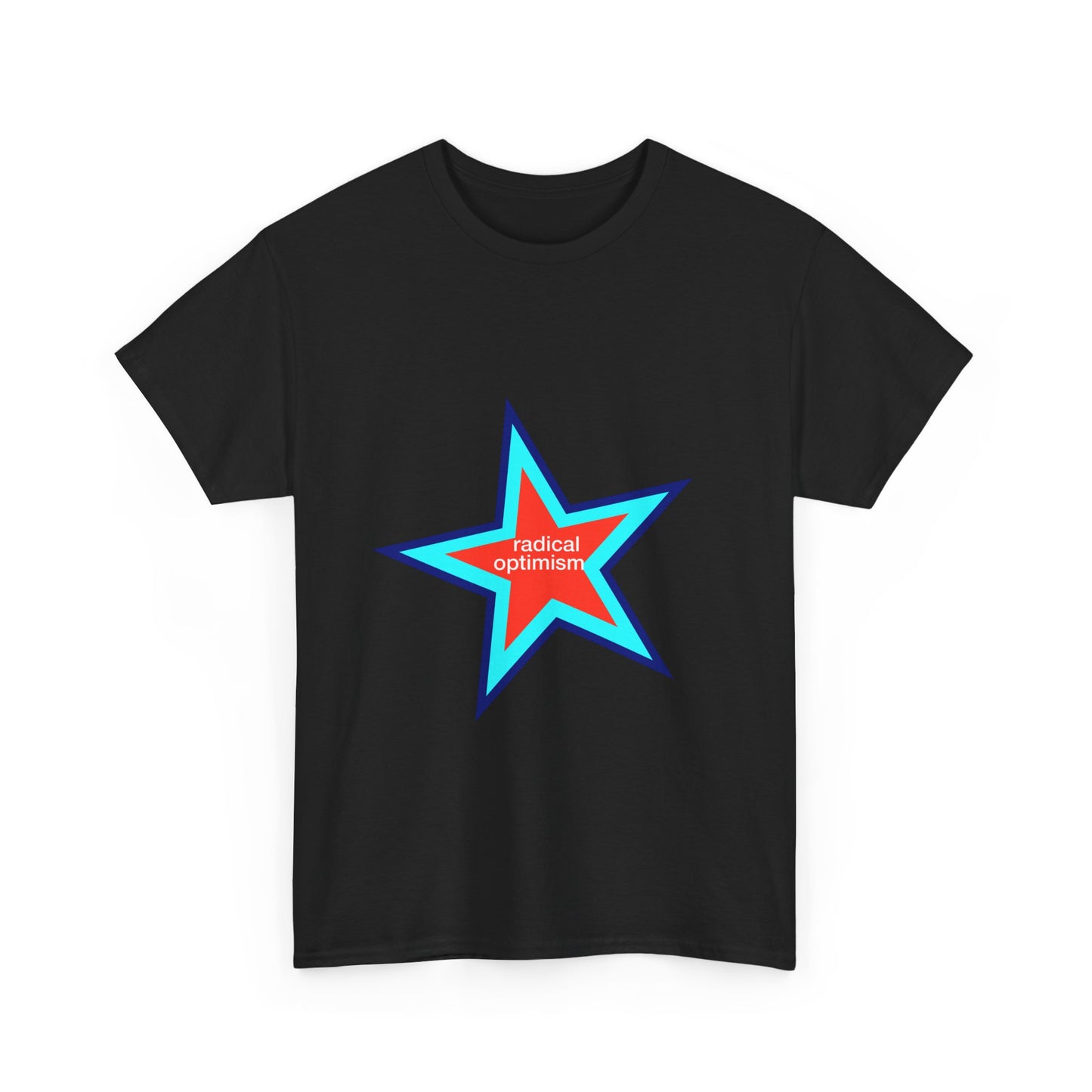 Power of Positivity Star Unisex Heavy Cotton Tee - snazzymerch