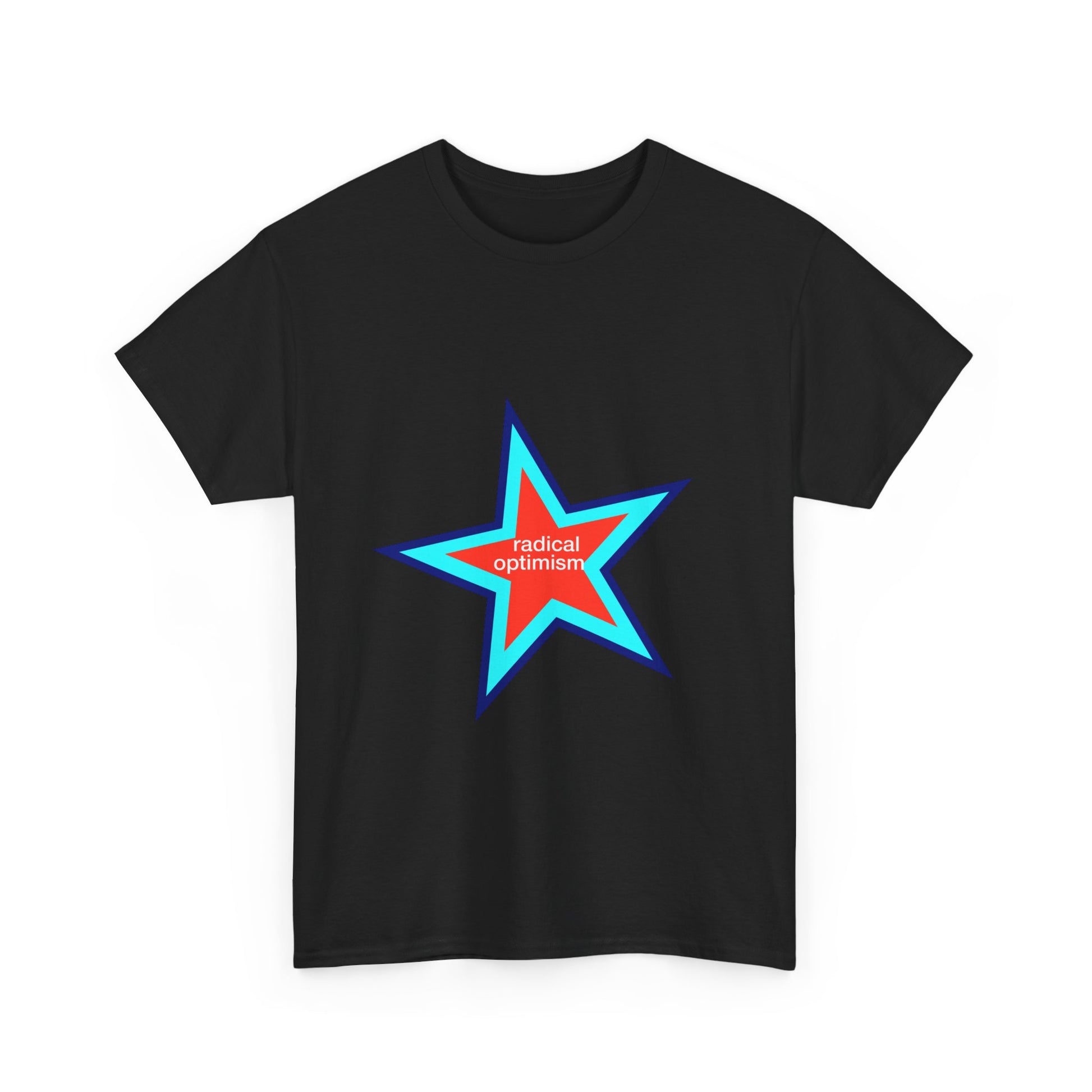 Power of Positivity Star Unisex Heavy Cotton Tee - snazzymerch