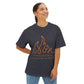 Flame Unisex Oversized Boxy Tee - snazzymerch