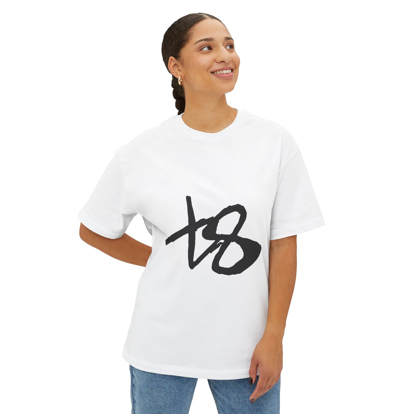 Modern Quote Unisex Oversized Boxy Tee - snazzymerch