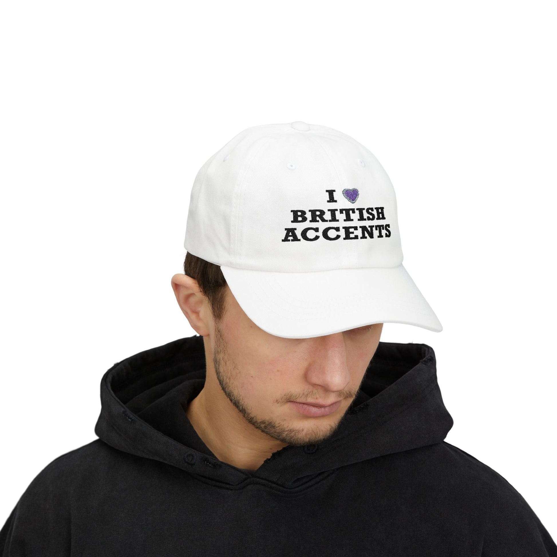 I Love British Accents Classic Dad Cap Printify