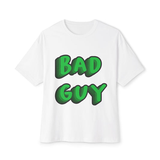 Billie Eilish Inspired Oversized T-Shirt – Bold 3D Bad Mood Edition Printify