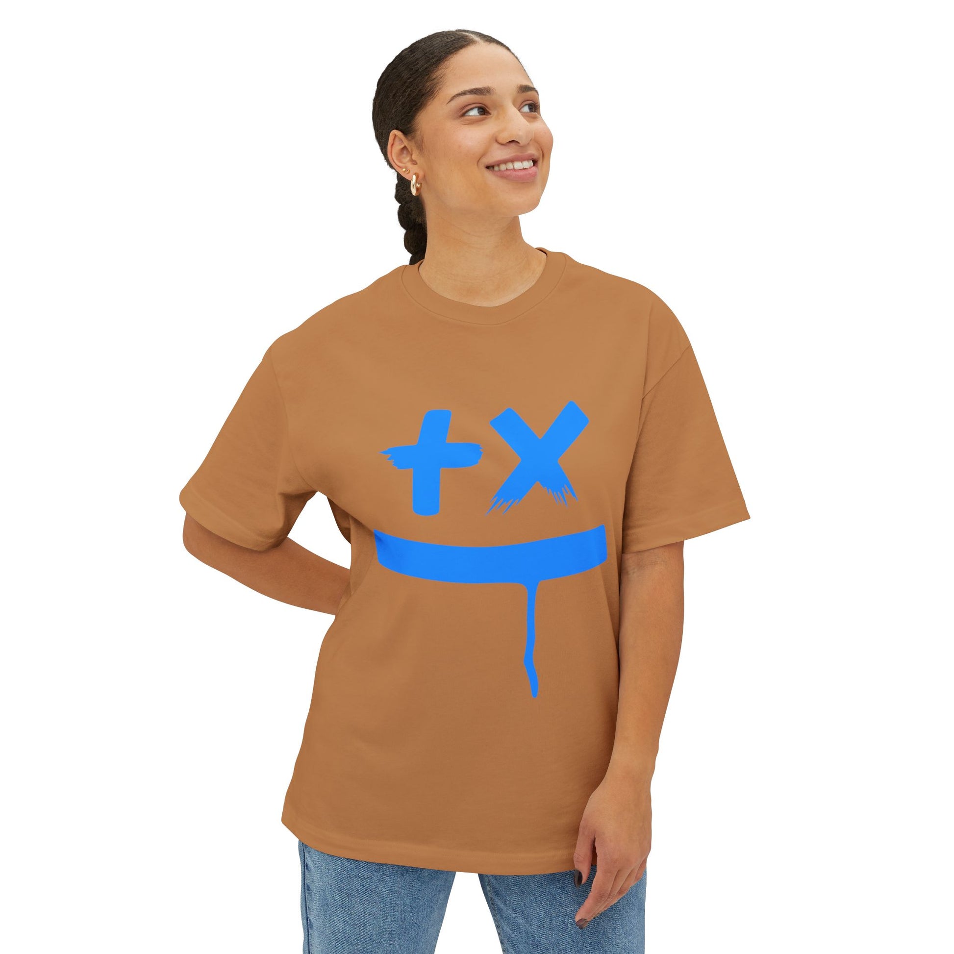 Oversized Boxy Tee | Ed Sheeran Smiley Edition