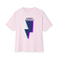Layered Bolt Vibe Unisex Oversized Boxy tee Printify