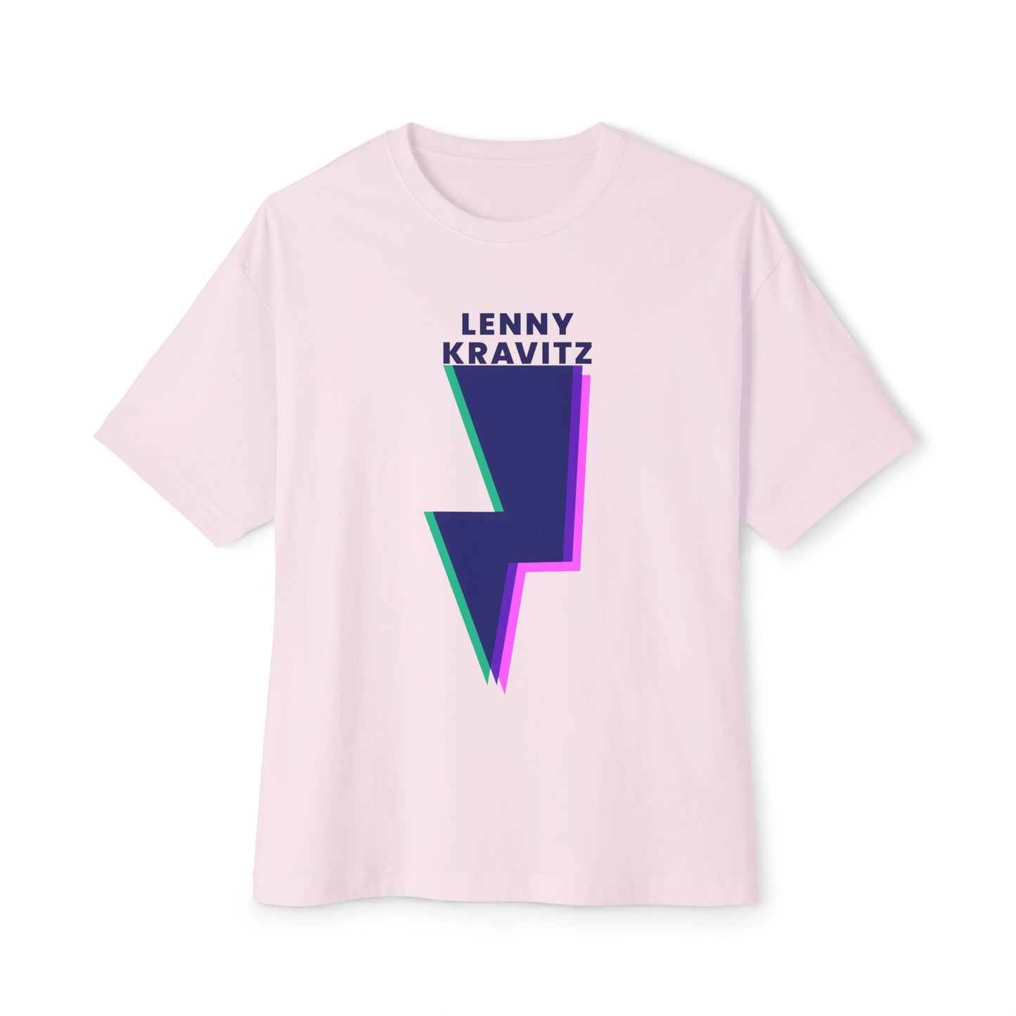 Layered Bolt Vibe Unisex Oversized Boxy tee Printify