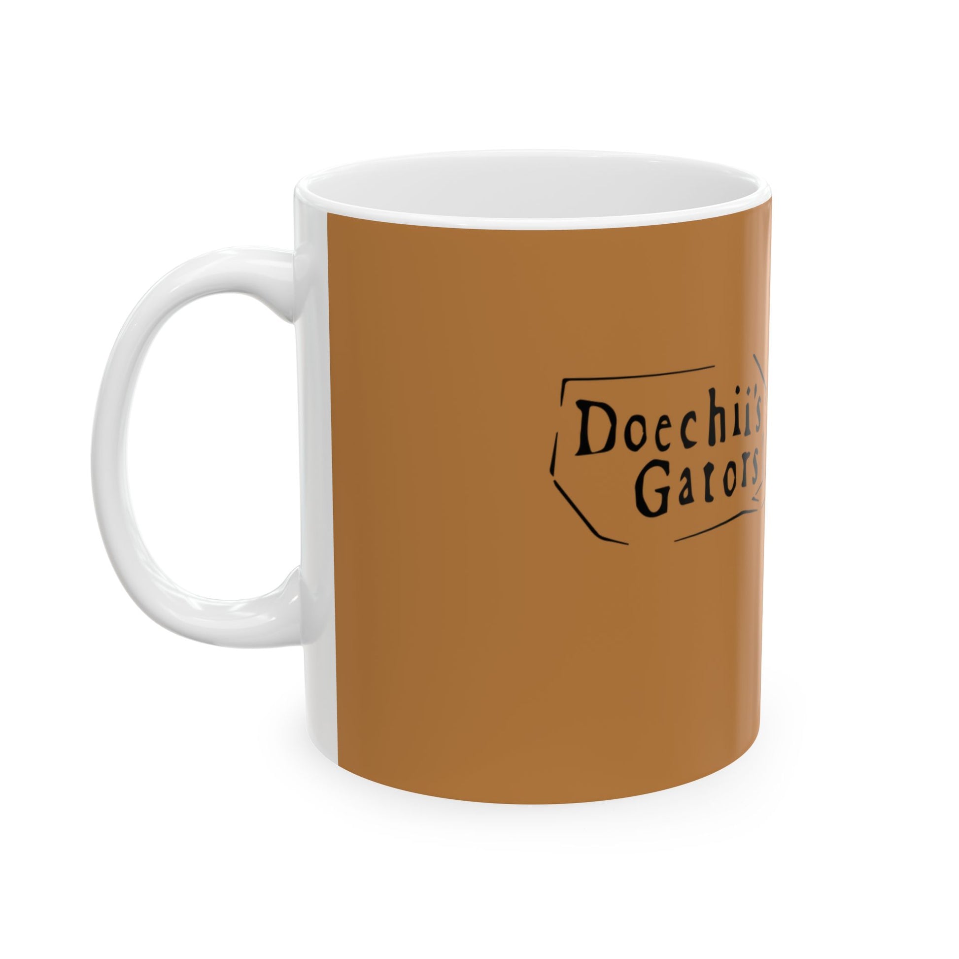 Text Graphic Ceramic Mug, (11oz, 15oz) - snazzymerch