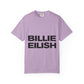Billie Eilish Inspired Dyed T-shirt – Stacked Glow Text Edition Printify