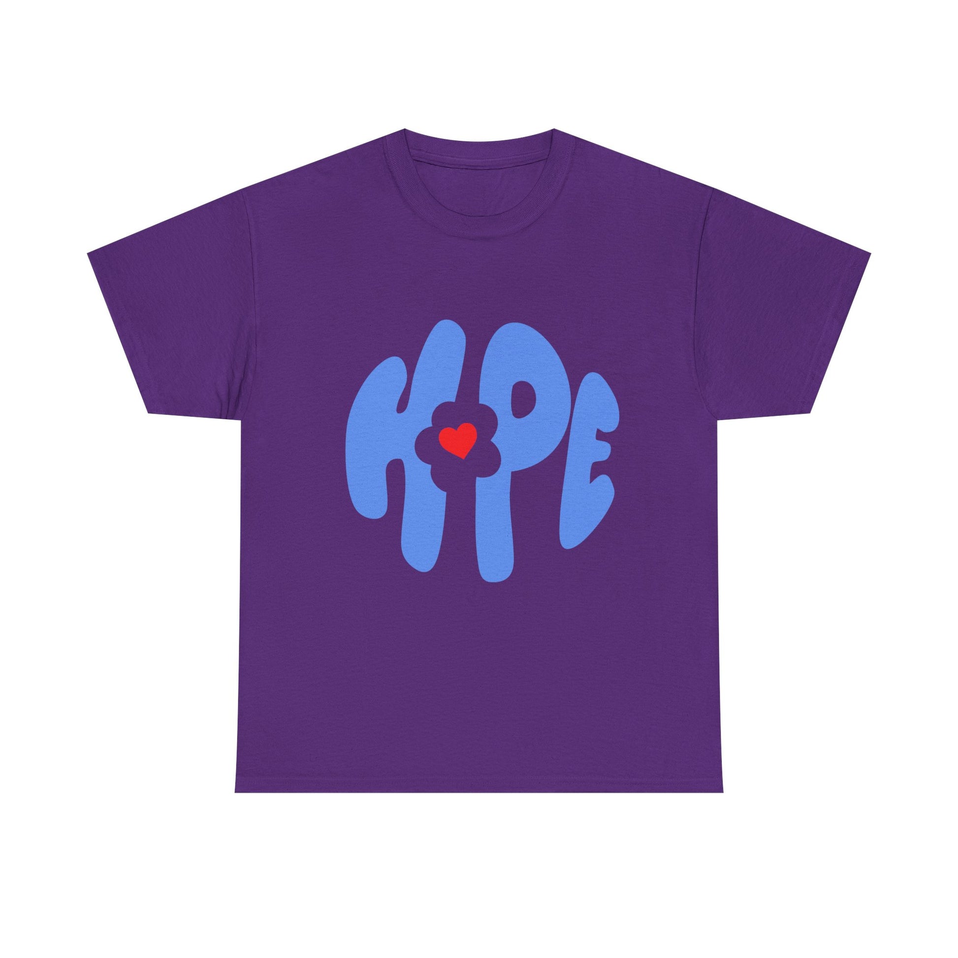 Heart of Hope Retro Unisex Heavy Cotton Tee - snazzymerch