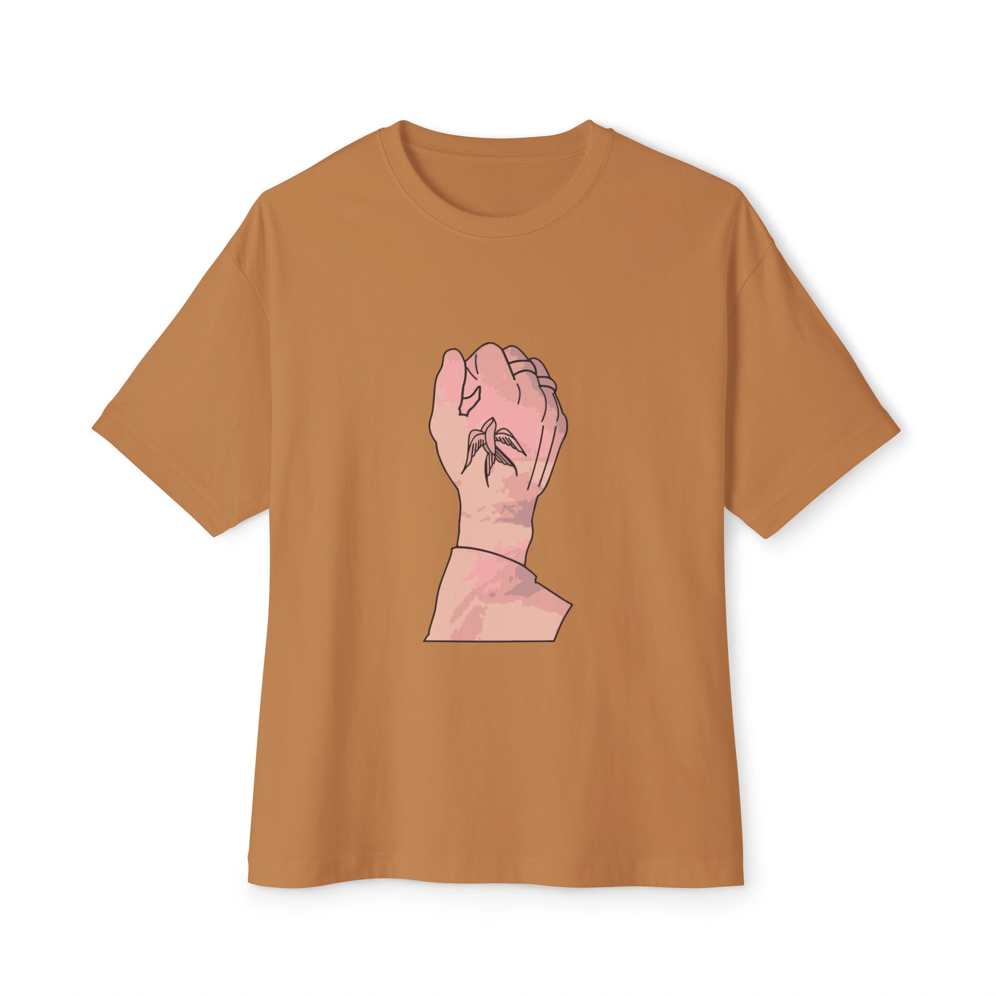 Ink in Motion Unisex Oversized Boxy Tee Printify