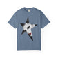 Born This Way Star Face-Unisex Dyed Tshirt Printify