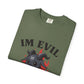 Dyed T-shirt – Snazzy Evil Edition Printify