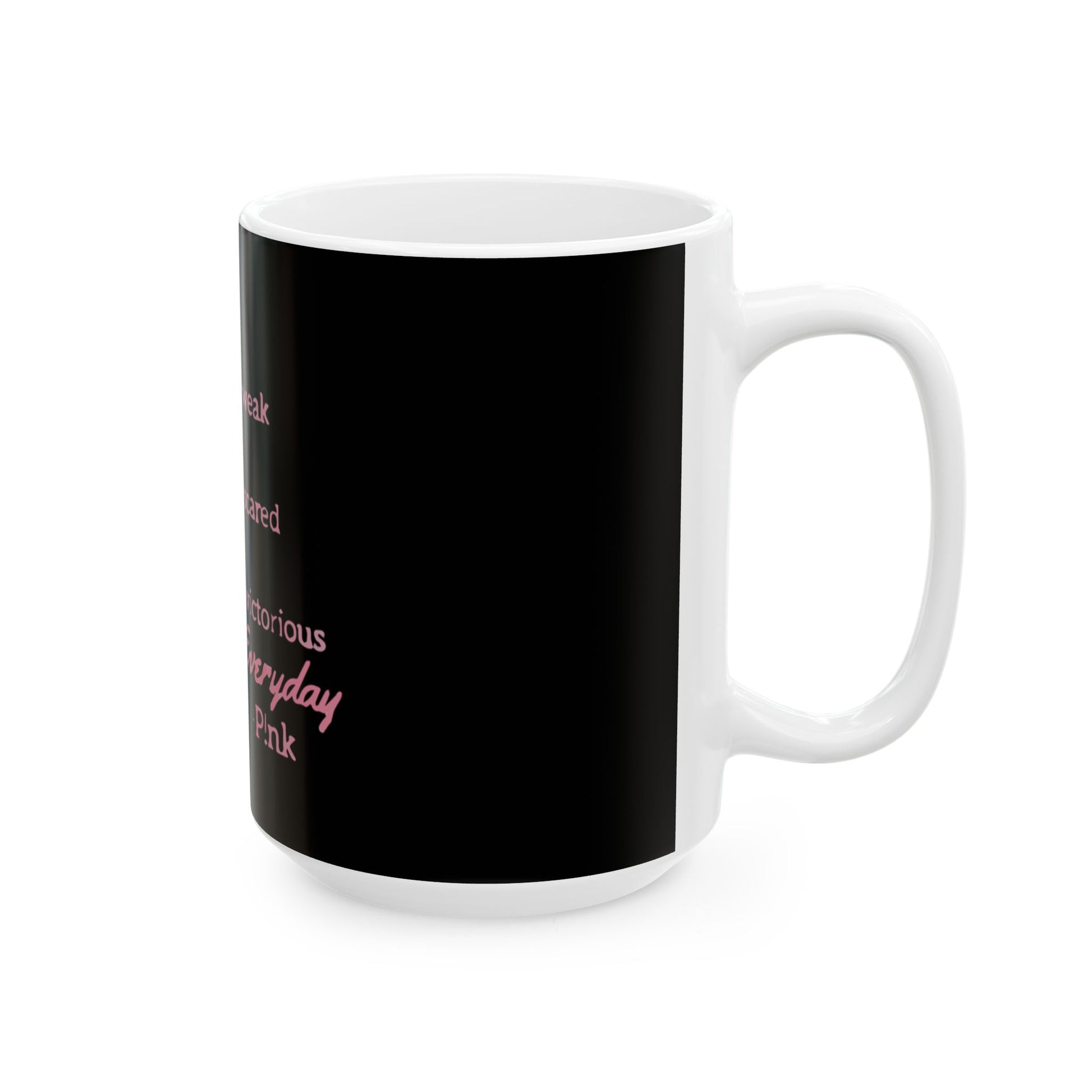 Beautiful Script Ceramic Mug, (11oz, 15oz) - snazzymerch