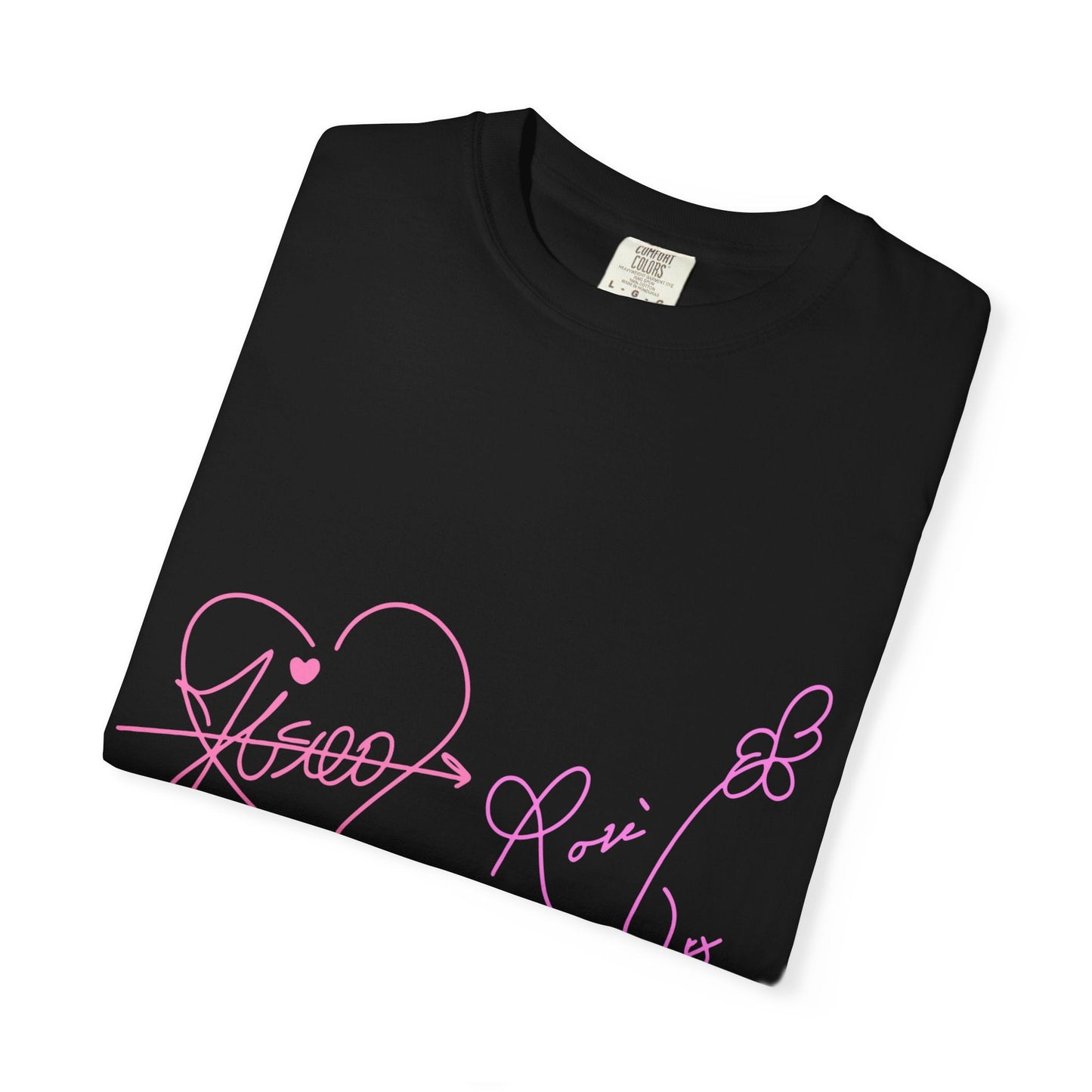 Signature Autograph – Dyed T-shirt Printify