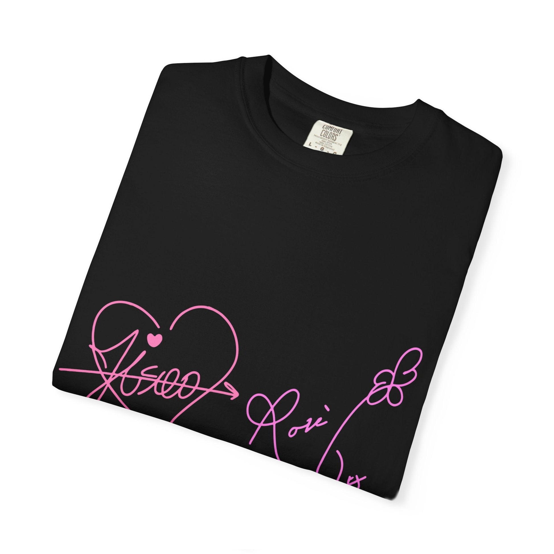 Signature Autograph – Dyed T-shirt Printify