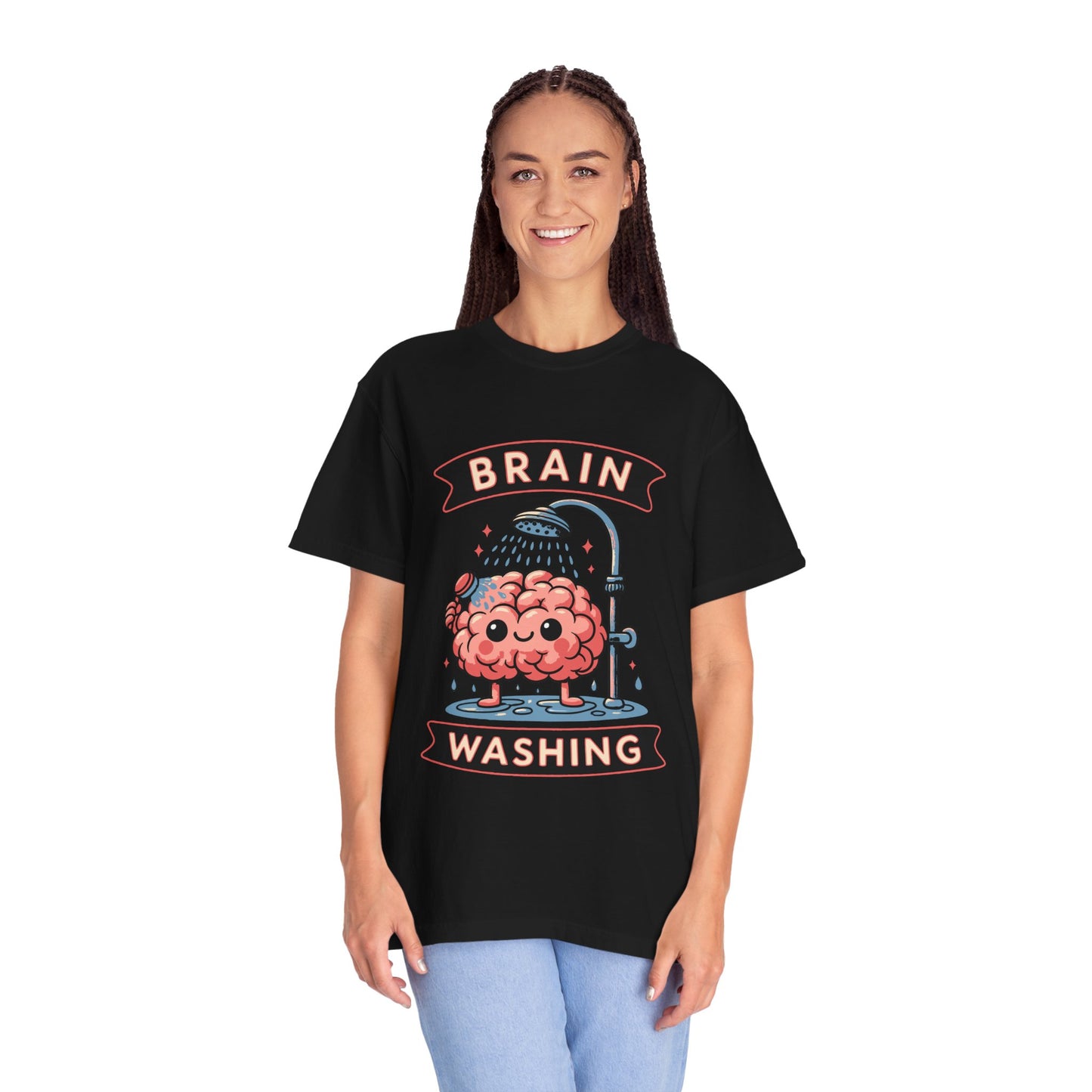 Snazzy Brain Washing Dyed Tee | Vintage Comfort