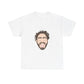 Minimalist Tongue Out Cartoon Face Unisex Heavy cotton Tee Printify